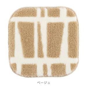 チェアパッド スクエア 北欧 チェアマット F...の詳細画像4