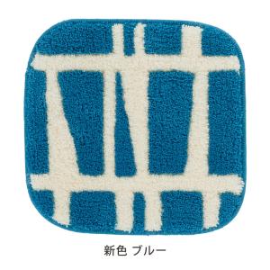 チェアパッド スクエア 北欧 チェアマット F...の詳細画像5