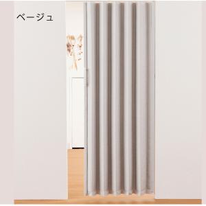 つっぱり アコーディオンドア 突っ張り式 ファ...の詳細画像2