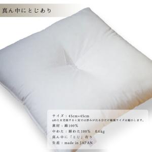 座布団 中身 座布団ヌード 45×45 45角...の詳細画像5