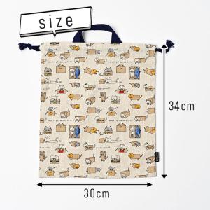 巾着袋 きんちゃく 大 Mサイズ 30×34 ...の詳細画像1