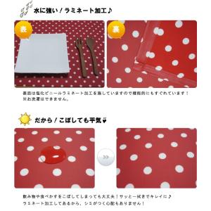 ランチョンマット おしゃれ 北欧 布 撥水 4...の詳細画像3