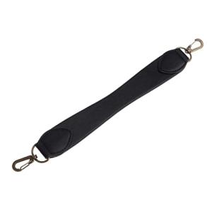 Fenteer ストラップ 持ち手 バッグハンド PUレザー 短い 約29cm 交換用, ブラック, 29cm