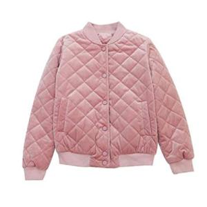 レディース 冬保温コートショートベロア秋冬 きれいめ 無地 軽薄で棉服 軽量 綿入れ上着 ジャケット オーバーサイズ 防寒着 ア