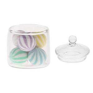 Abbraccia 1/6 ミニチュアボトル キャンディーボウル お菓子ボトル キャンディー付き 模型 インテリア ドールハウス用 人形の家