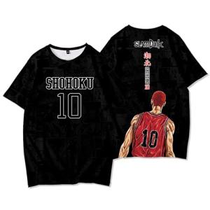 COSCO SLAM DUNK スラムダンク グッズ tシャツ 大人用 さくらぎはなみち るかわかえで 夏服 スポーツ プレゼント アニメ服