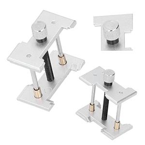 ムーブメント固定ベース 2個の絶妙な時計修理ムーブメントベース耐久性のある修理ツールの固定時計ムーブメントに便利