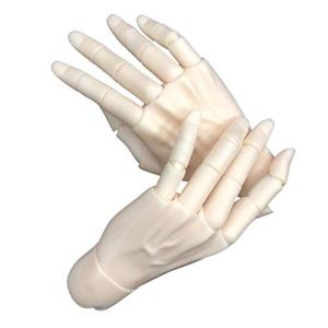 DIY人形ハンドジョイントボディハンドアクセサリー1/3 BJD男性人形の肌の色