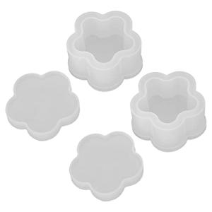 エポキシボックスモールド 収納ボックスモールド手工芸品ワークショップのための家庭用の滑らかで繊細なコンパクトポータブル