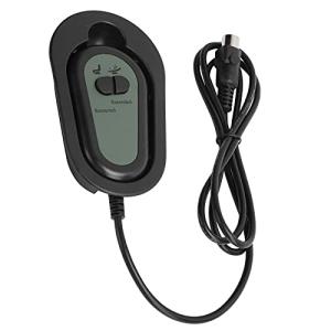 ひょうたん型の電気リクライニングチェアソファ交換ボタン電源リクライニングスイッチ 2ボタンリモコンABSスイッチコントローラー5Aほとんどの