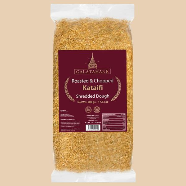 乾燥 カダイフ 500ｇ（ドバイチョコレート準備及びトルコ及び中東のお菓子製作用）トルコ産