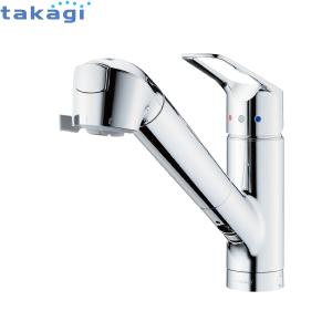 タカギ 浄水器 JL306MN-9NL2 蛇口一体型浄水器 シングルレバー混合栓 ワンホール型 水受けBOX有｜jonmanjirou885