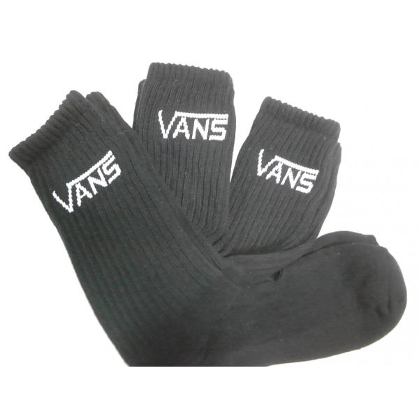 USA直輸入 VANS バンズ CLASSIC LOGO SOCKS クラシックロゴ ブラック ソッ...