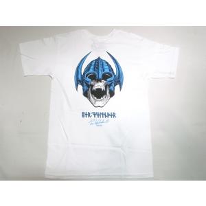 POWELL PERALTA パウエル Per Welinder Nordic Skull パーウェリンダー Tシャツ 白｜jonnybeeameyoko