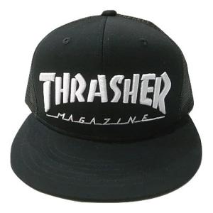 THRASHER スラッシャー ３D MAG LOGO マグロゴ 刺繍 メッシュ キャップ TRUC...