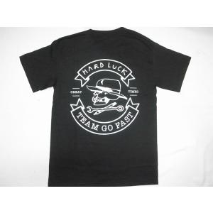 HARDLUCK ハードラック GREAT TIMES リボンロゴ Tシャツ 黒 ブラック JASO...