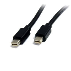 スターテック.com Mini DisplayPort 1.2 ケーブル 2m 4K / HBR2対応ミニディスプレイポートケーブル Mini DP - Mini DP MDISP2M