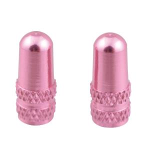 ノグチ アルミ製バルブキャップ  2個入り ピンク 111590