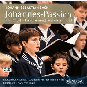 J.S.バッハ:ヨハネ受難曲 BWV245.1(1724年初稿版)[2CD]【輸入盤】▼/アンドレア...
