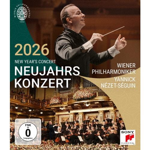 ニューイヤー・コンサート2026/ヤニック・ネゼ=セガン,ウィーン・フィルハーモニー管弦楽団[Blu...