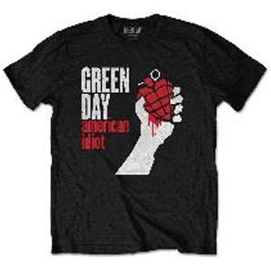 ■グッズ■海外オフィシャル・ロックバンドTシャツ「AMERICAN IDIOT」【Sサイズ】/グリー...