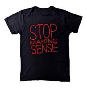 ■グッズ■海外オフィシャル・ロックバンドTシャツ「STOP MAKING SENSE」【XLサイズ】...