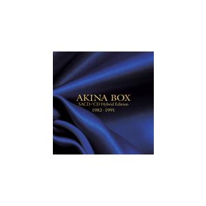 [枚数限定][限定盤]AKINA BOX - SACD/CD Hybrid Edition【2021年11月アンコールプレス分】/中森明菜[HybridCD][紙ジャケット]【返品種別A】｜joshin-cddvd