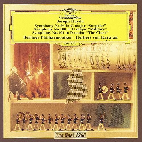 ハイドン:交響曲第94番《驚愕》、100番《軍隊》、101番《時計》/カラヤン(ヘルベルト・フォン)...
