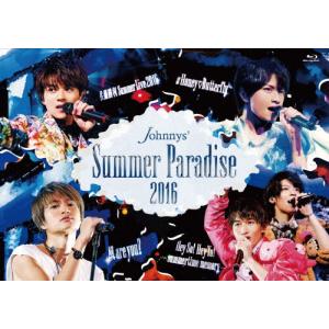 Johnnys'Summer Paradise 2016 佐藤勝利「佐藤勝利 Summer Live 2016」/中島健人「#Honey■Butterfly」/菊池風磨「風 are you?」/松島…[Blu-ray]【返品種別A】｜joshin-cddvd