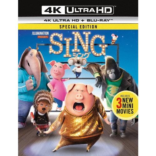 SING/シング[4K ULTRA HD+Blu-rayセット]/アニメーション[Blu-ray]【...