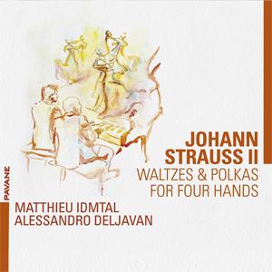 ヨハン・シュトラウス2世:4手ピアノによるワルツ＆ポルカ集【輸入盤】▼/マテュー・イドムタル[CD]...