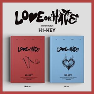 3RD MINI ALBUM [LOVE OR HATE]【輸入盤】/H1-KEY[CD]【返品種別...