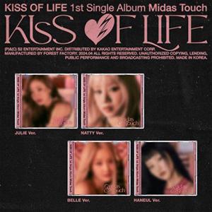 1ST SINGLE [MIDAS TOUCH] (JEWEL VER.)【輸入盤】▼/KISS O...