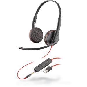 Poly ヘッドセット キャリングポーチ付属 Blackwire C3225 USB-A  209747-22