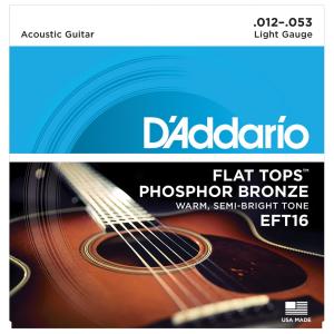 ダダリオ アコースティックギター弦 D'Addario FLAT TOPS PHOSPHOR BRONZE EFT16