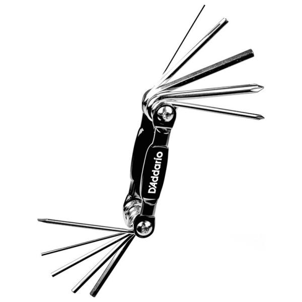 ダダリオ ギター/ ベース用マルチツール D&apos;Addario Multi-Tool PW-GBMT-...