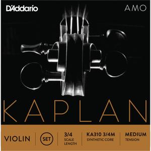 ダダリオ バイオリン弦 セット D'Addario Kaplan amo Violin Strings KA310 3/ 4M