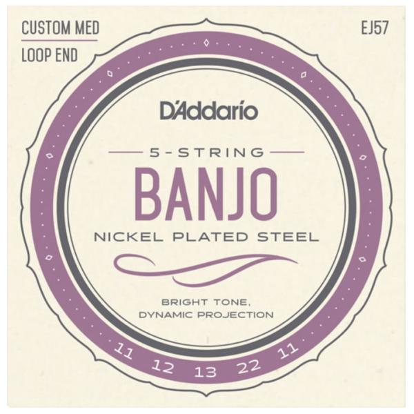 ダダリオ バンジョー弦(5-String BanjoCustom Medium 11-22) D&apos;A...