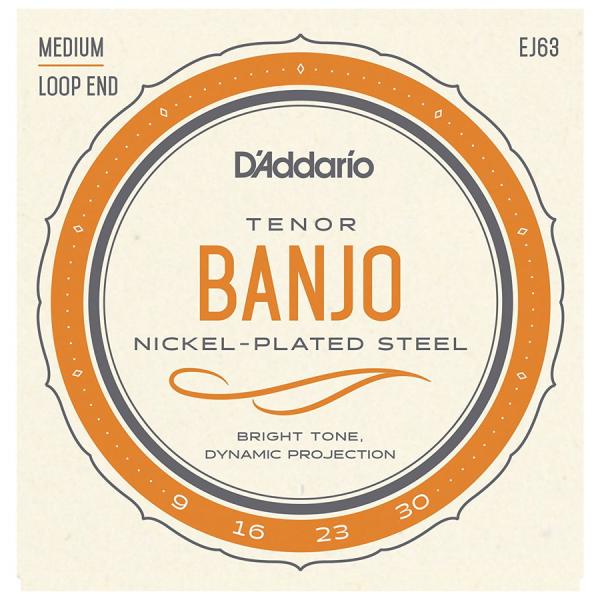 ダダリオ バンジョー弦(Tenor Banjo Nickel Plated 9-30) D&apos;Adda...