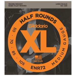 ダダリオ エレキベース弦 D'Addario XL HALF ROUNDS  ENR72