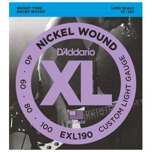 ダダリオ エレキベース弦 D'Addario XL NICKEL EXL190