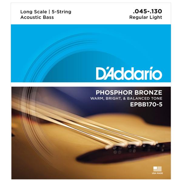 ダダリオ エレキベース弦(5-String/ Long) D&apos;Addario PHOSPHOR BR...