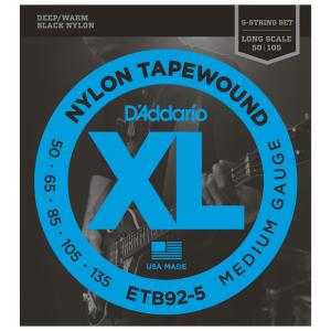 ダダリオ エレキベース弦 D'Addario TAPEWOUNDS  ETB92-5