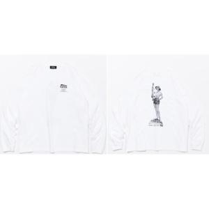 アブガルシア ミスアブロングスリーブビックTシャツ Lサイズ(ホワイト) 返品種別A｜joshin
