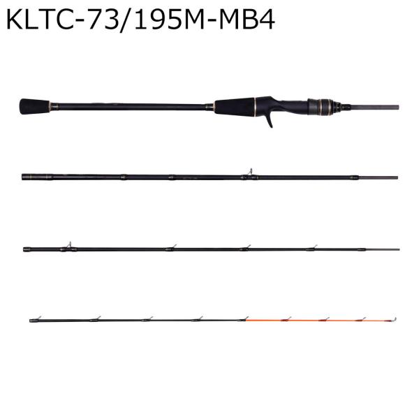 アブガルシア 黒船 モバイル KLTC-73/ 195M-MB4 ライト五目 7：3調子  返品種別...