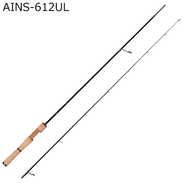 アブガルシア アイオン AINS-612UL 6.1ft 2ピース スピニング チューブラー 返品種...