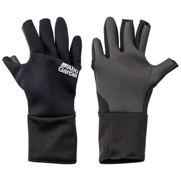 アブガルシア ロングカフスNPグローブ3フィンガー Lサイズ (ブラック)  返品種別A