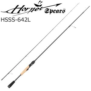 アブガルシア ホーネットスピアーズ HSSS-642L 6.4ft 2ピース スピニング 返品種別A｜joshin