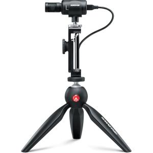 シュア デジタル ステレオ コンデンサー マイクロホン+ビデオアクセサリー SHURE MV88+DIG-VIDKIT