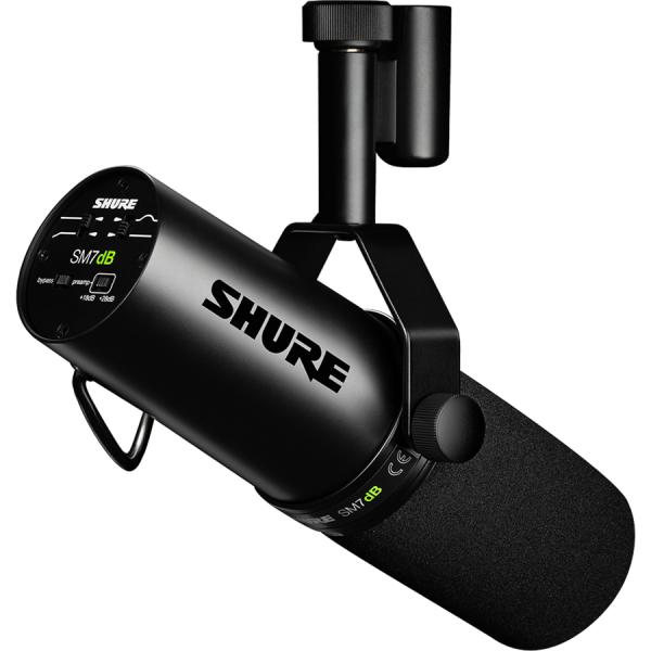 シュア プリアンプ内蔵 ダイナミックボーカルマイクロホン SHURE SM7dB 返品種別A